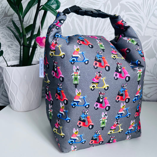 Scooting Frencies Lunch Bag