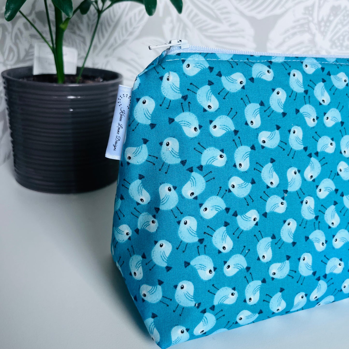 Blue Bird Travel/Cosmetic Bag