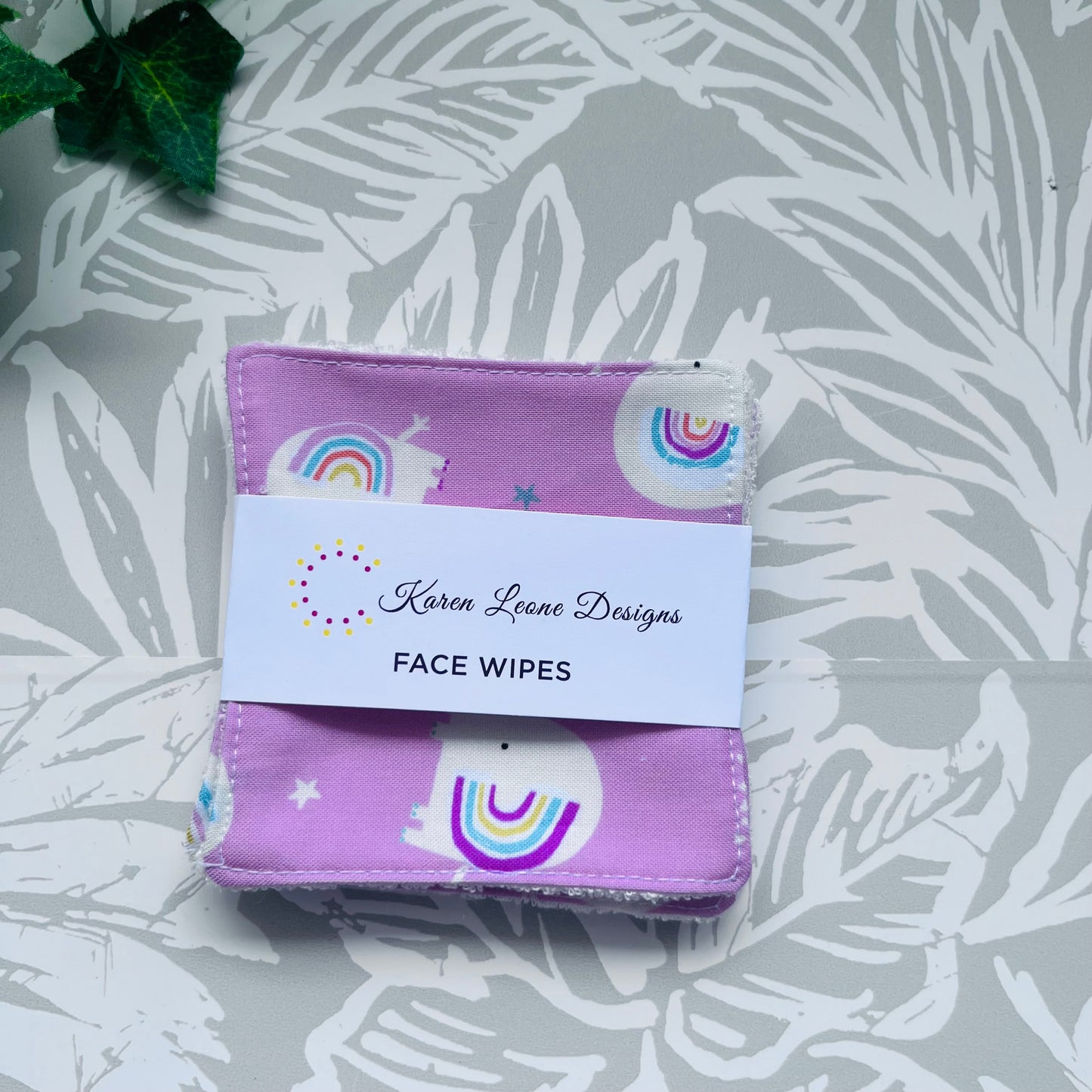 Pink Elephant Face Wipe