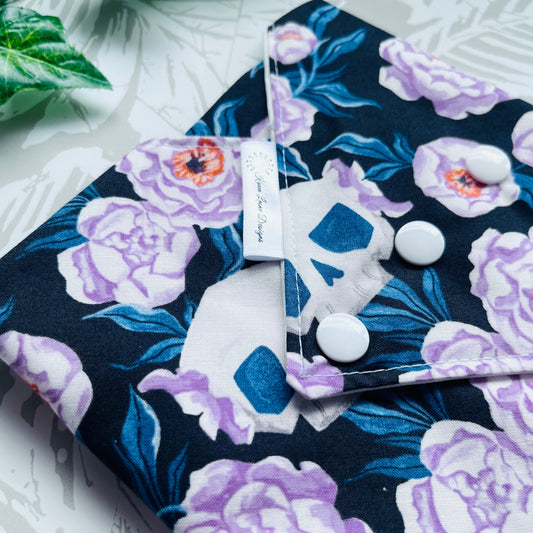 Floral Skull Sandwich Wrap