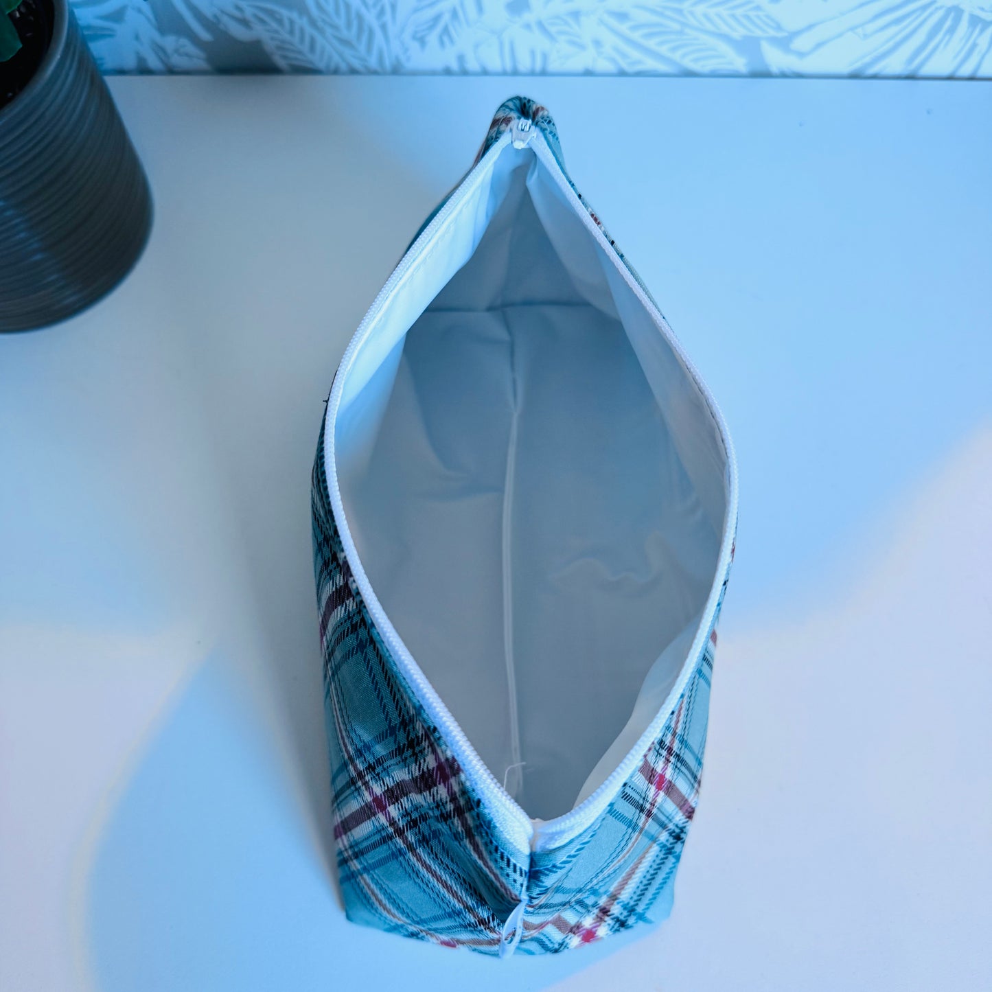 Plaid Travel/Cosmetic Bag