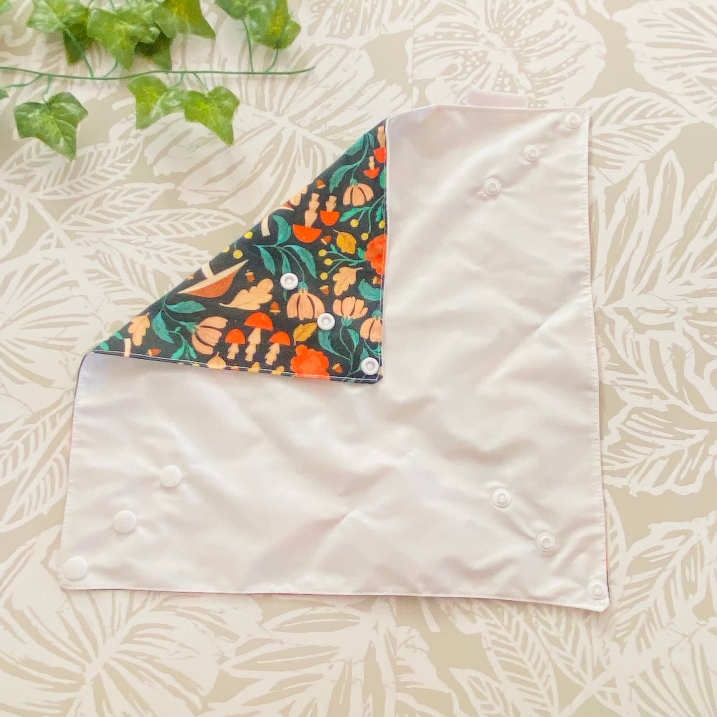 Orange Mushroom Sandwich Wrap