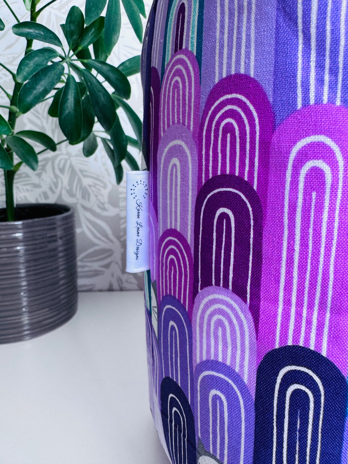 Purple Rainbow Kitty Lunch Bag