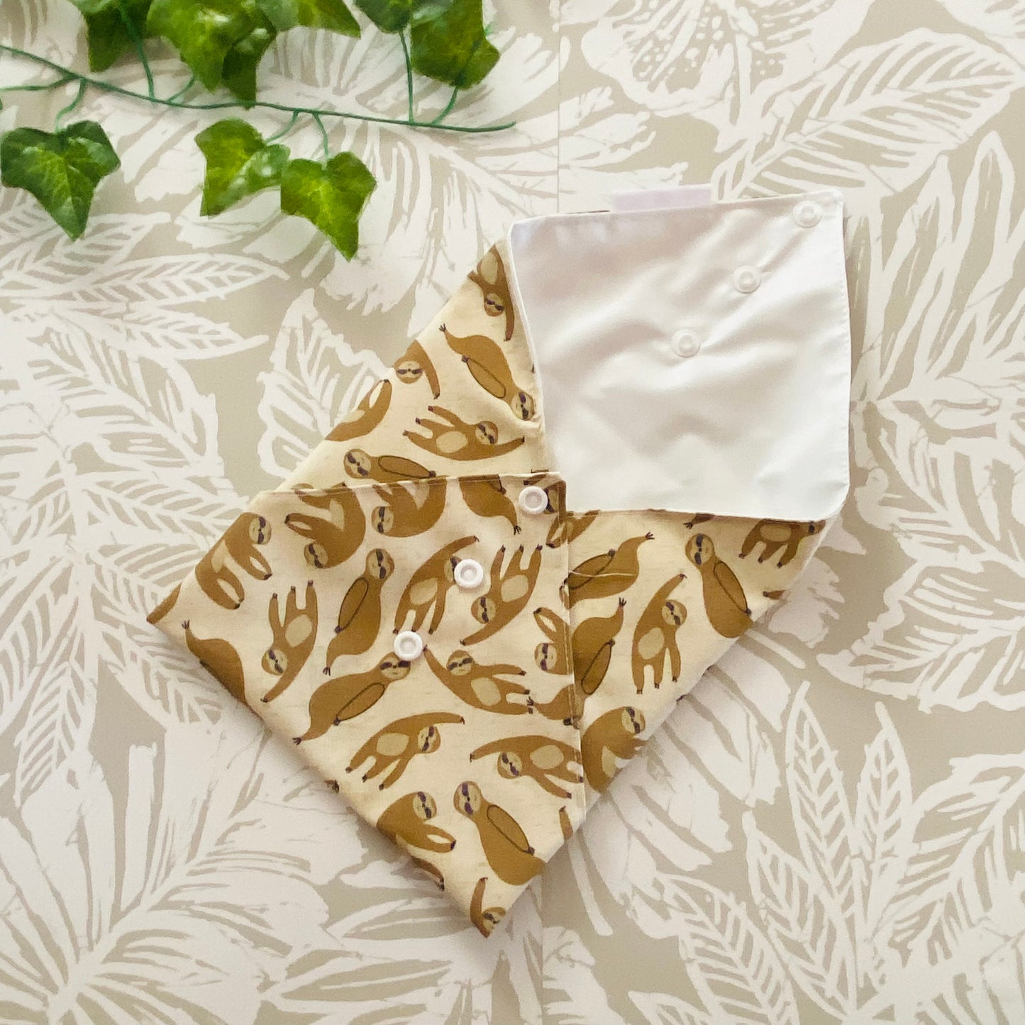 Brown Sloth Sandwich Wrap