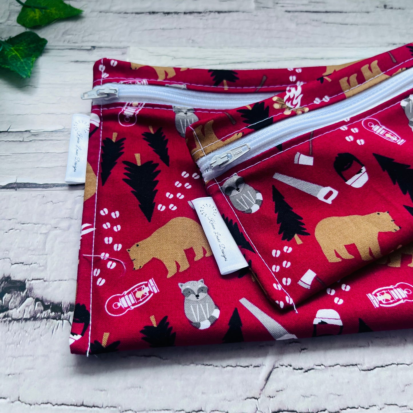 Bear & Woods Sandwich & Snack Bags