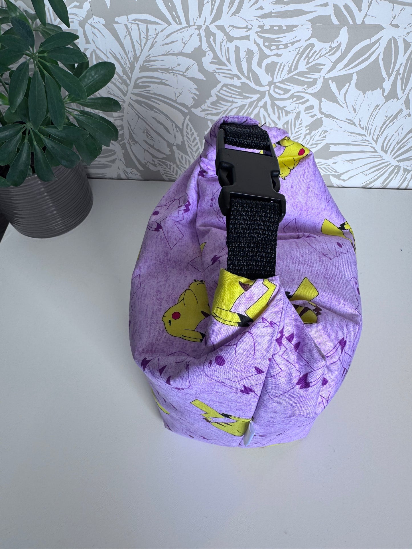 Purple Pikachu Lunch Bag