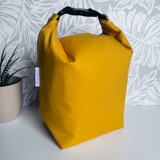 Solid Yellow  Lunch Bag