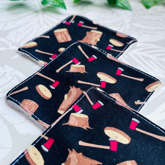Chopping Wood Face Wipes