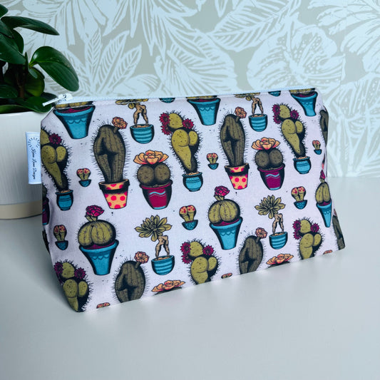 Cactus Bum Travel/Cosmetic Bag