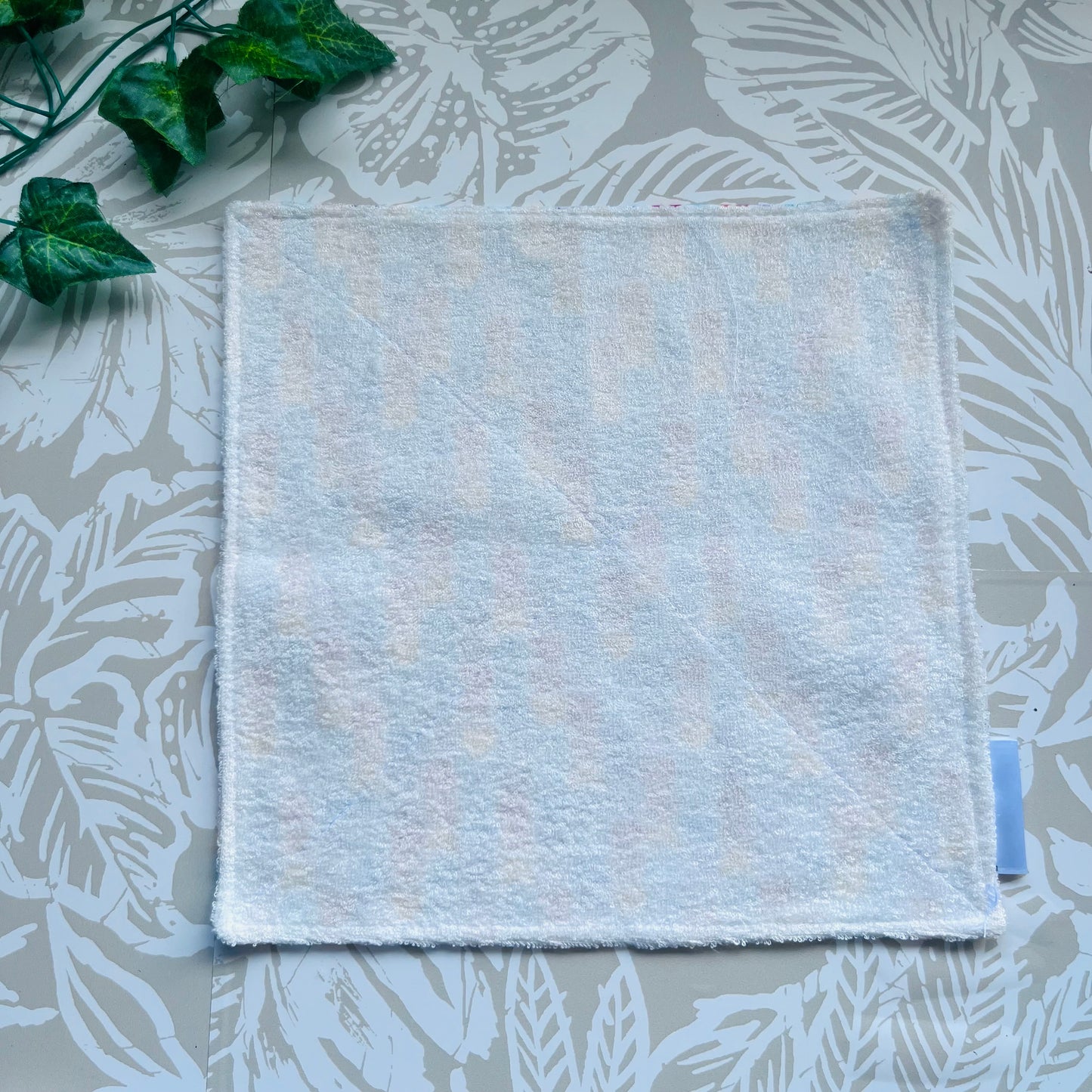 Rainbow Hearts Wash Cloth