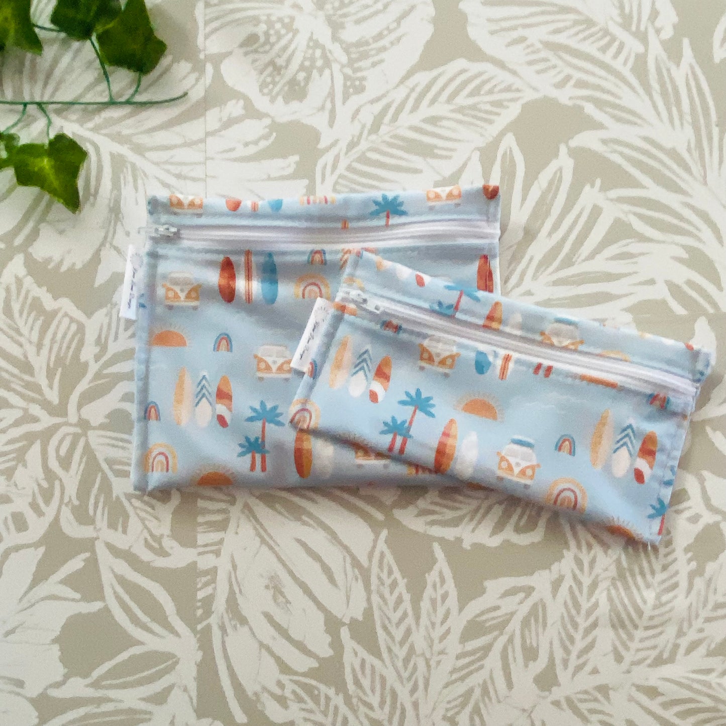 Surfer Camper Van Sandwich & Snack Bags