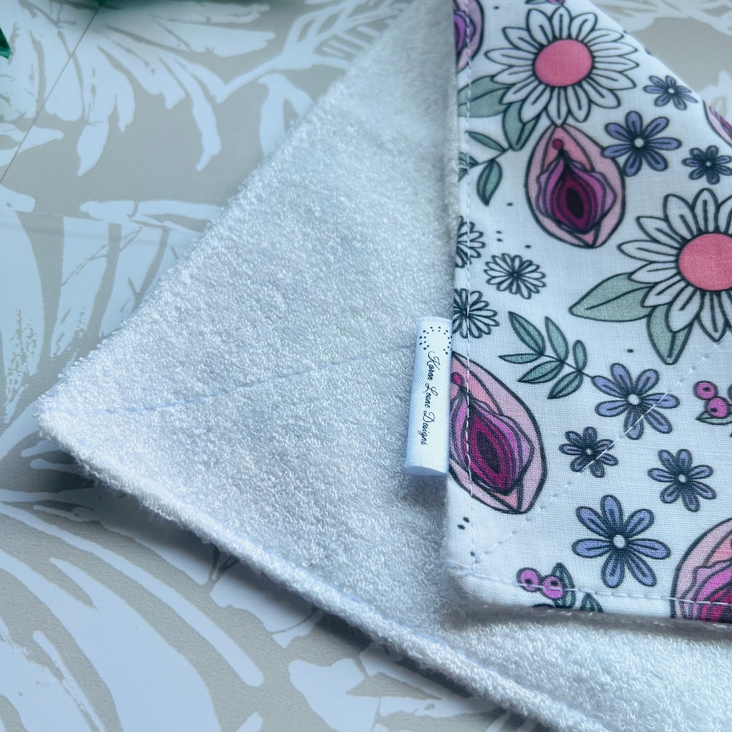 Daisy & Vulva Wash Cloth