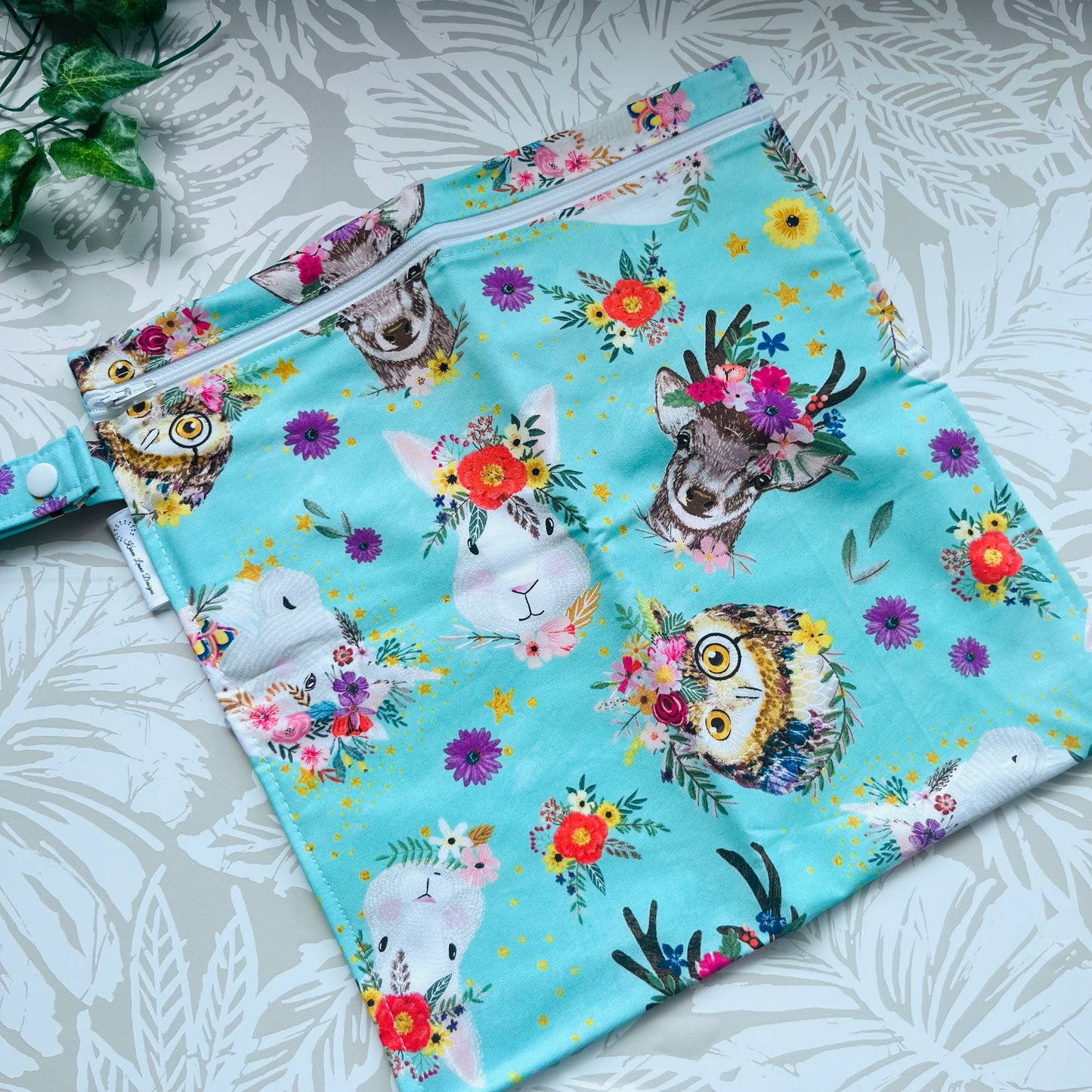 Owl & Unicorn Wet Bag