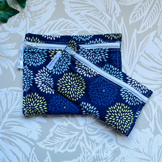 Blue Sandwich & Snack Bags