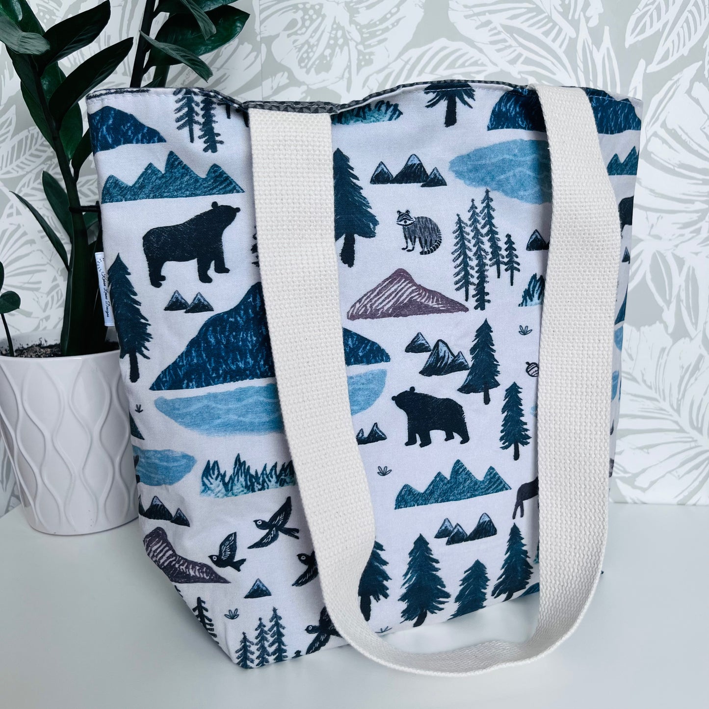 Forest & Animal Market Tote