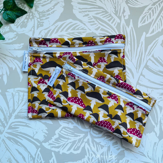 Mushroom Sandwich & Snack Bags