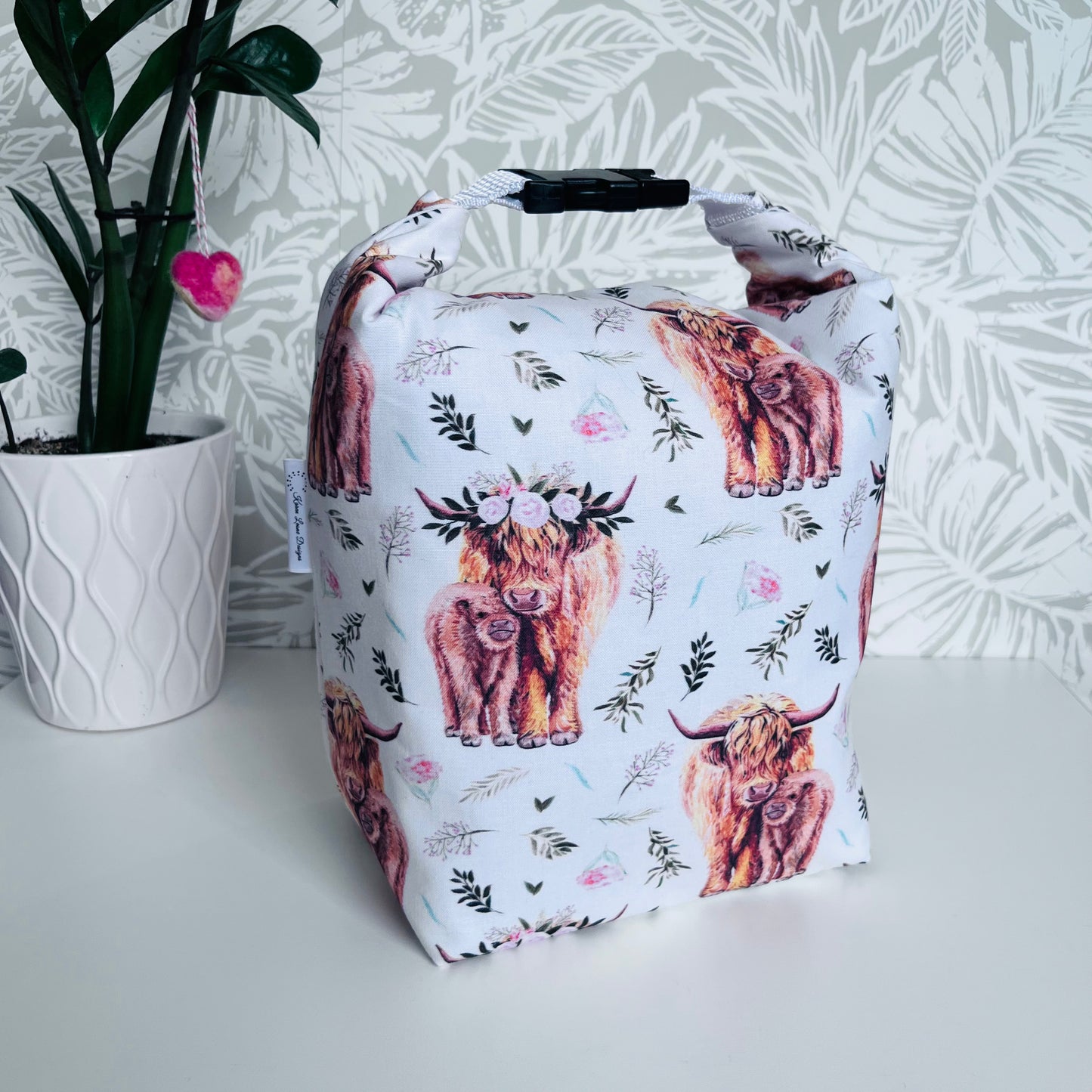 Highland Cow Lunch Bag