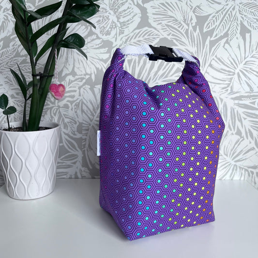 Purple  Lunch Bag