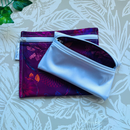 Pink & Purple Sandwich & Snack Bags