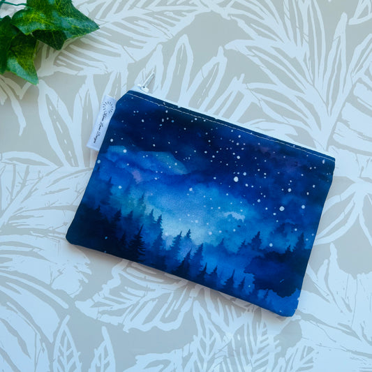 Night Sky Zipper Pouch