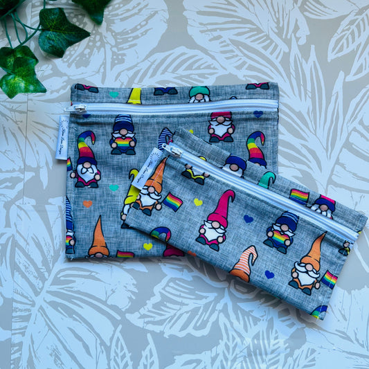 Pride Gnome Sandwich & Snack Bags