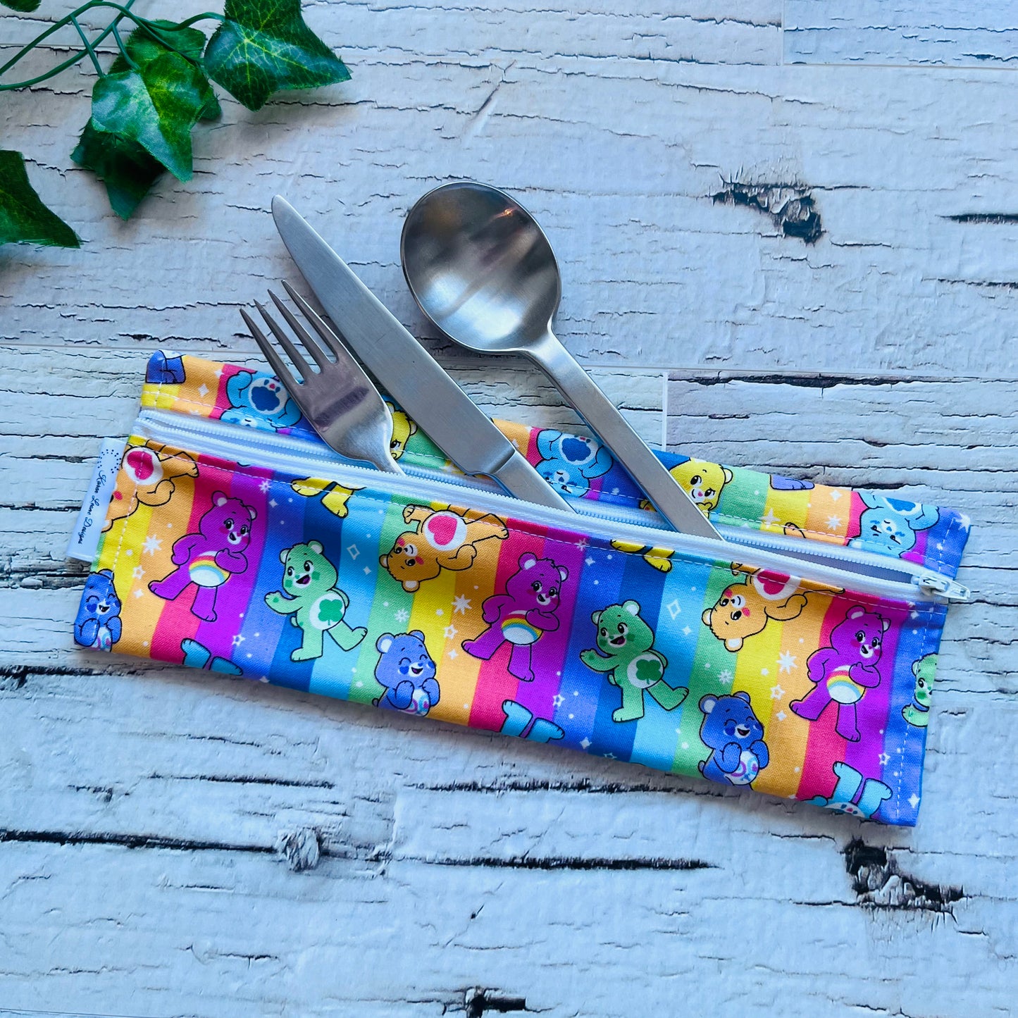 Care Bear Cutlery/Travel Bag