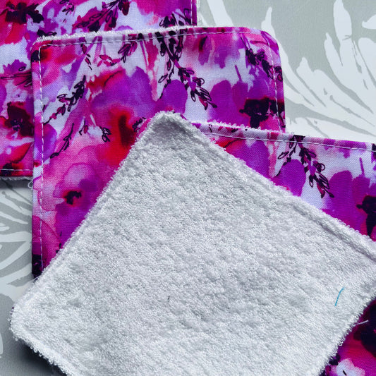 Pink Floral Face Wipes