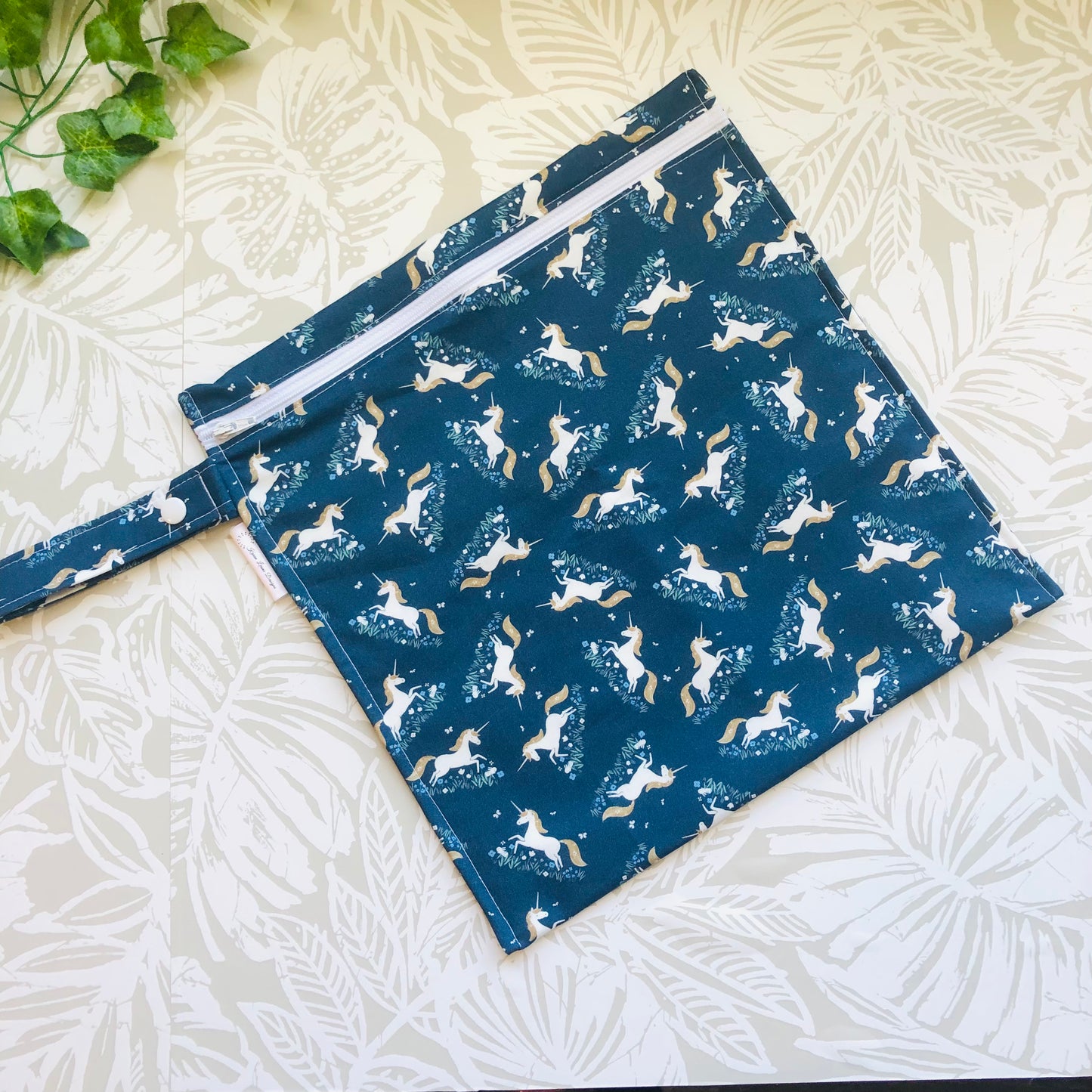 Blue Unicorn Wet Bag