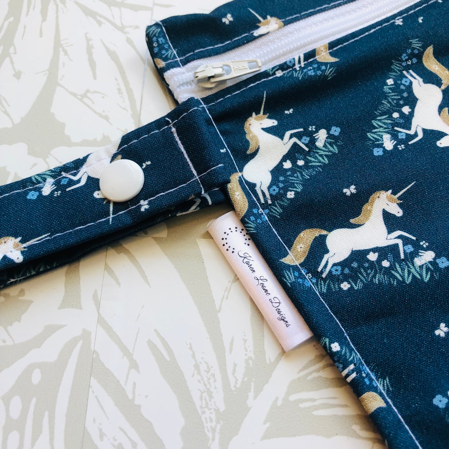 Blue Unicorn Wet Bag