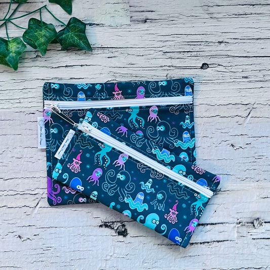 Octopus Sandwich & Snack Bags